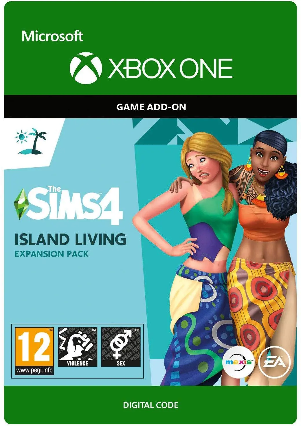 The Sims 4 - Wyspiarskie Życie DLC [kod aktywacyjny] Xbox One