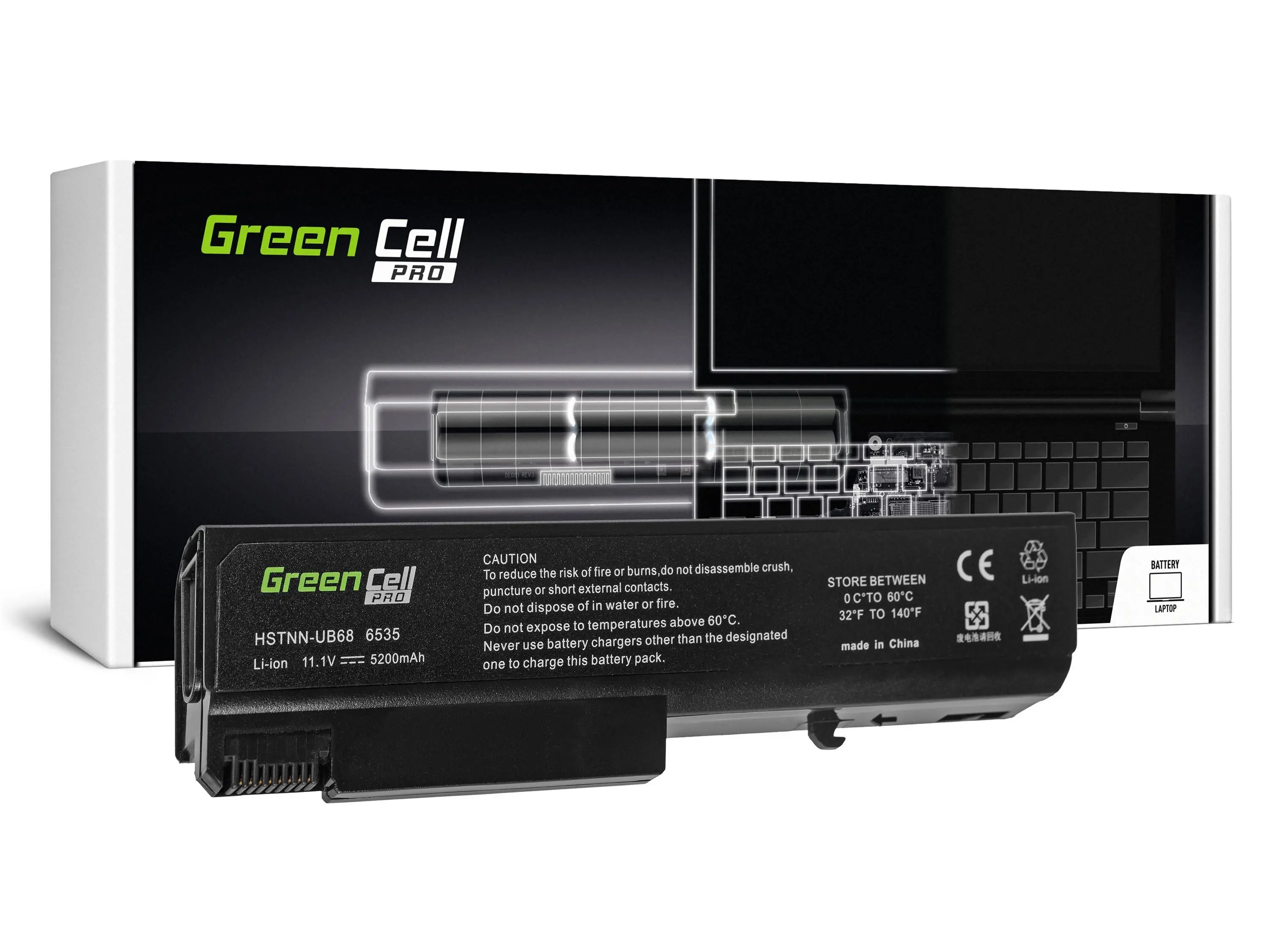 Bateria do laptopa Green Cell Pro HP14PRO HP