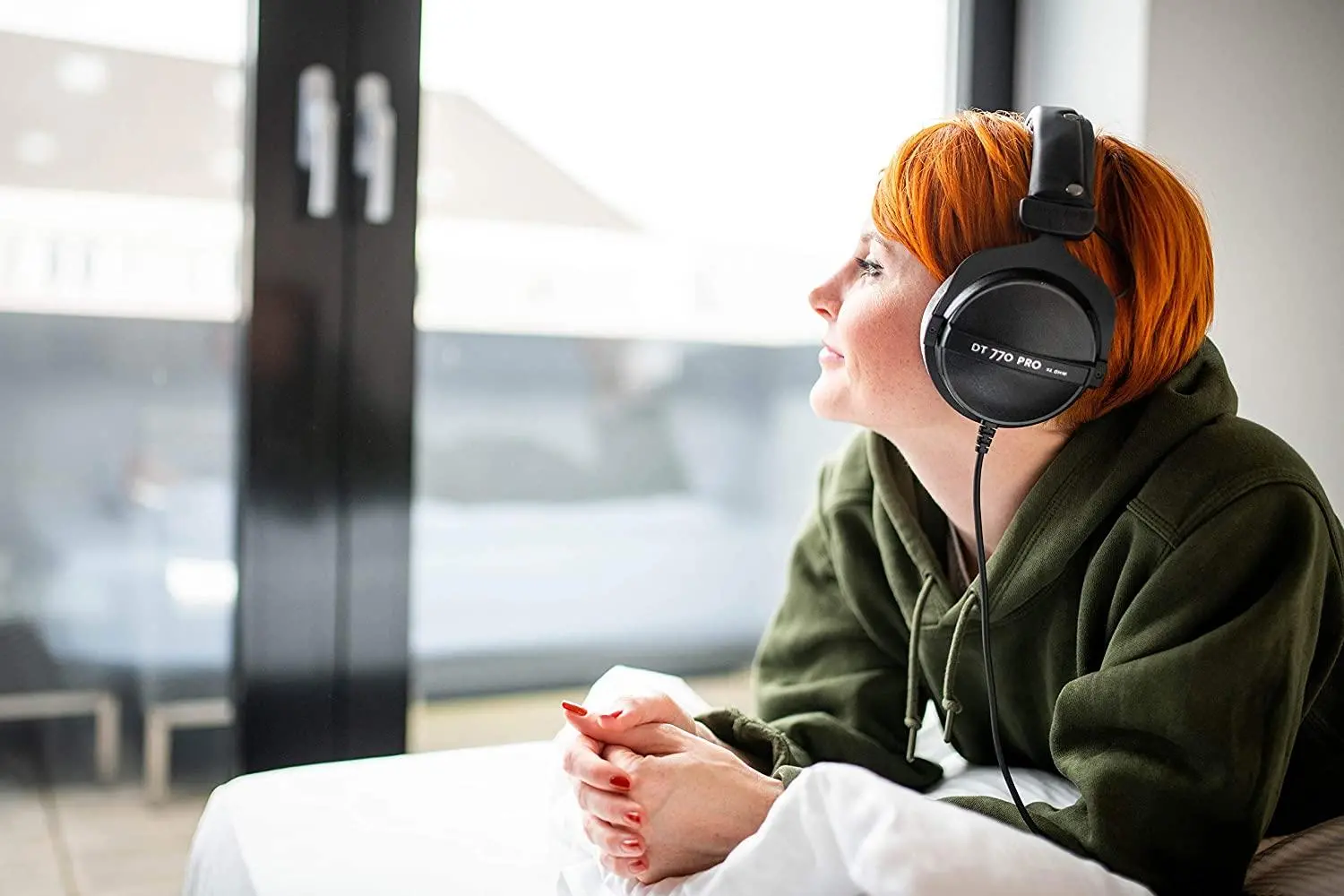 Słuchawki przewodowe Beyerdynamic DT 770 PRO 32 Ohm Nauszne Czarny