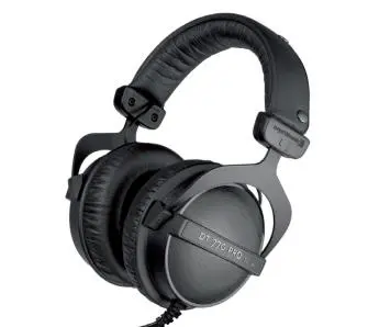 Słuchawki przewodowe Beyerdynamic DT 770 PRO 32 Ohm Nauszne Czarny