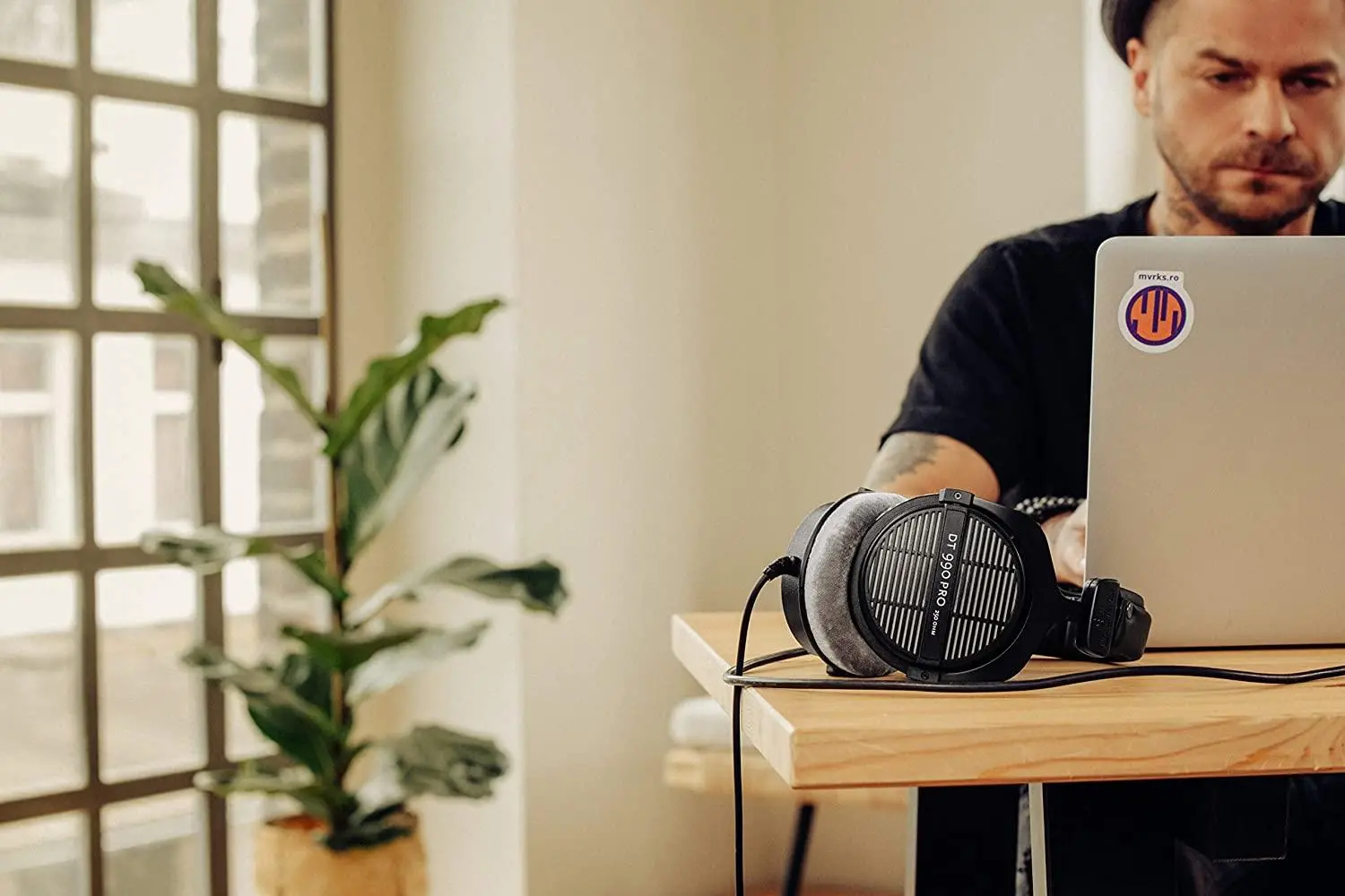 Słuchawki przewodowe Beyerdynamic DT 990 PRO 250 Ohm Nauszne Czarny