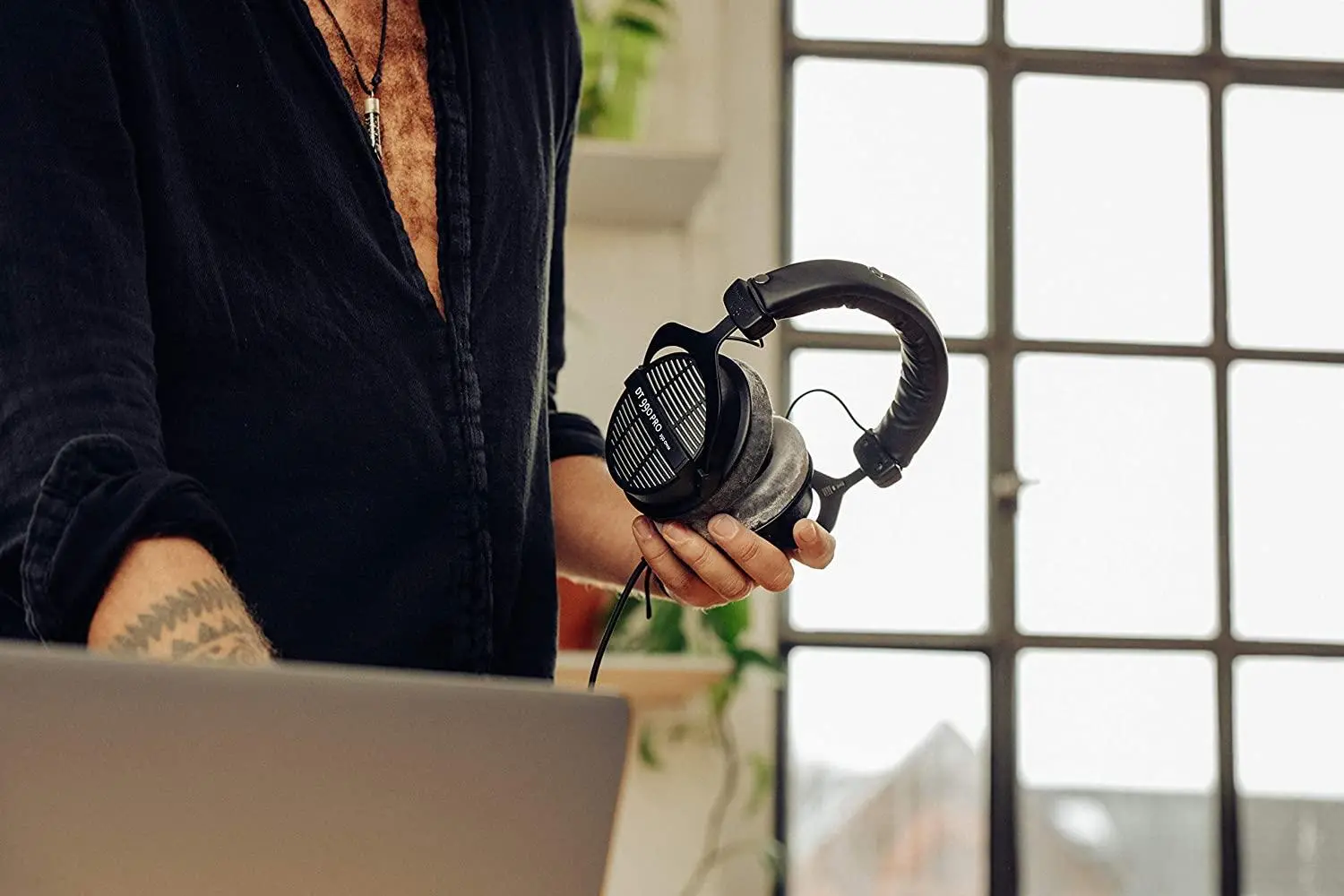 Słuchawki przewodowe Beyerdynamic DT 990 PRO 250 Ohm Nauszne Czarny