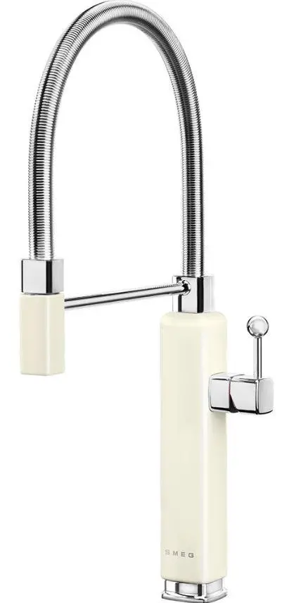 Bateria Smeg MDF50CR Kremowy Mosiądz