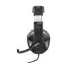 Słuchawki przewodowe z mikrofonem Trust GXT 412 Celaz Nauszne Czarny