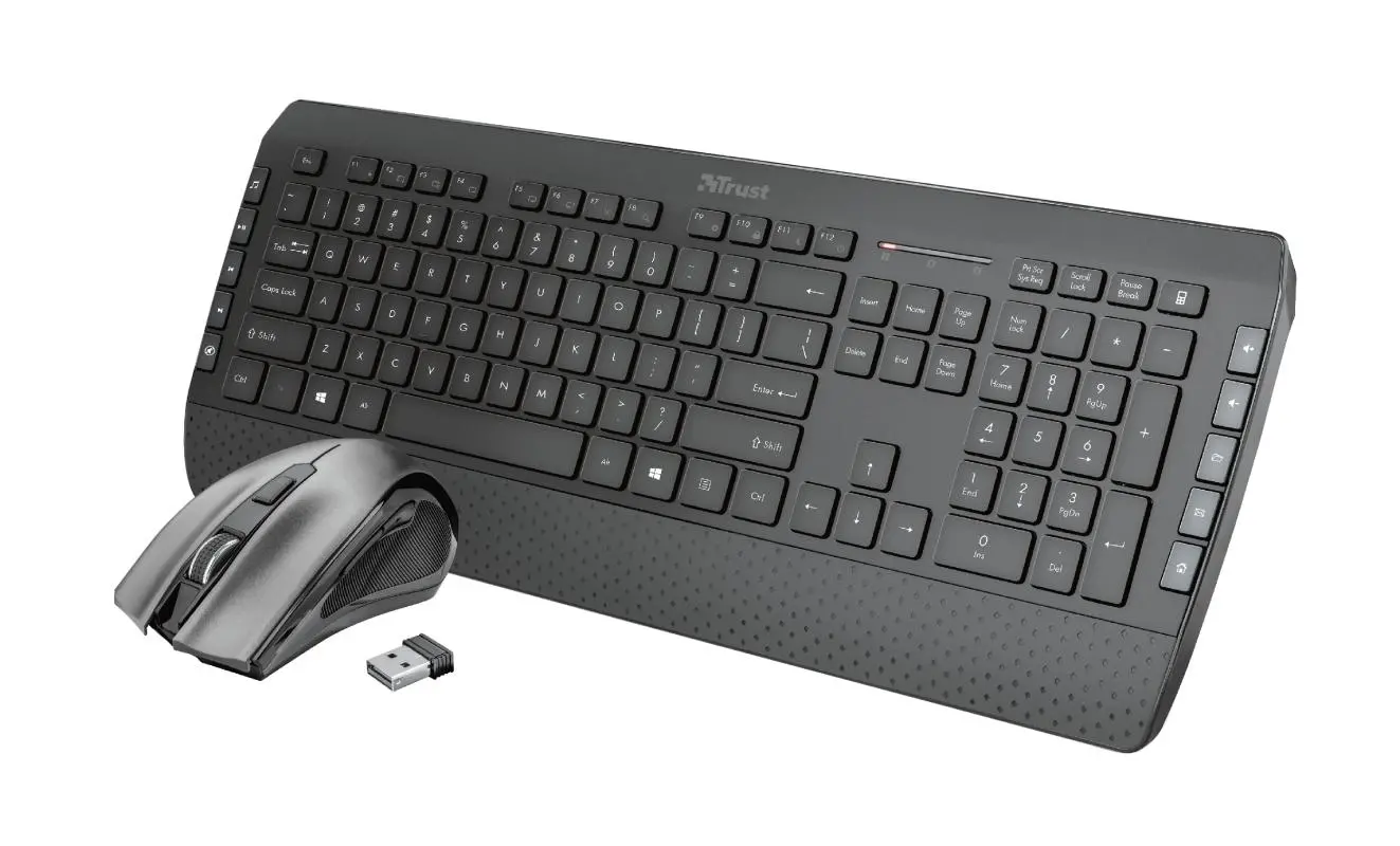 Zestaw Trust Tecla-2 Wireless Czarny