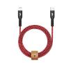 Kabel Zendure pleciony nylonowy USB-C 1m (czerwony)
