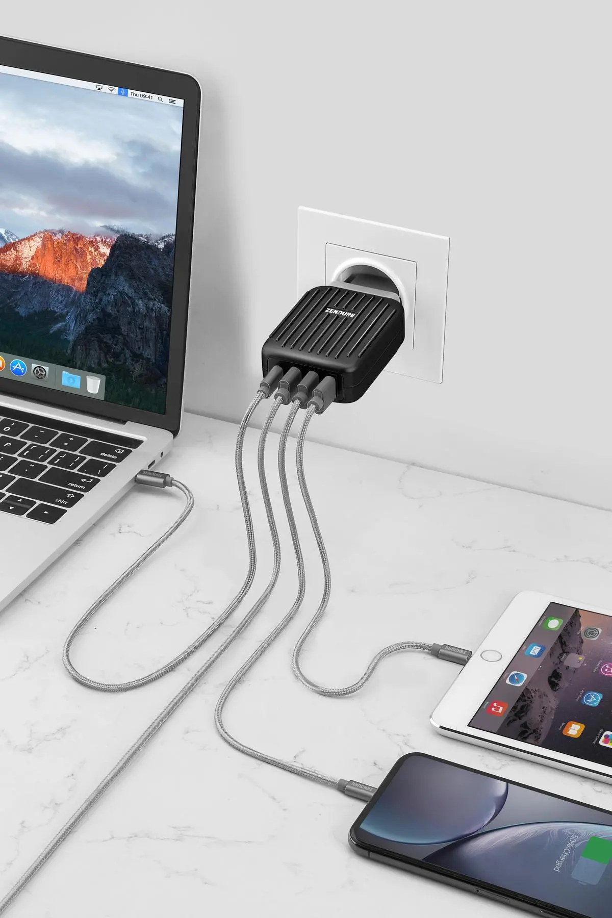 Ładowarka sieciowa Zendure 4x USB Czarny