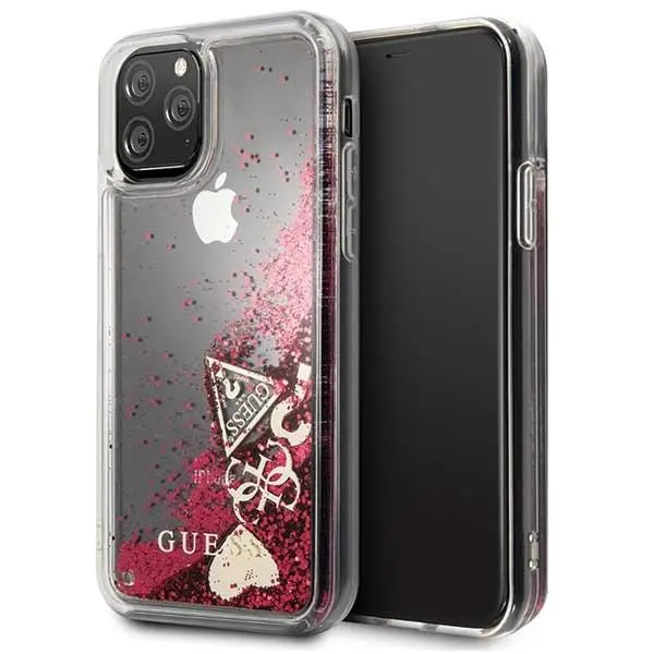 Etui Guess GUHCN58GLHFLRA do iPhone 11 Pro Raspberry