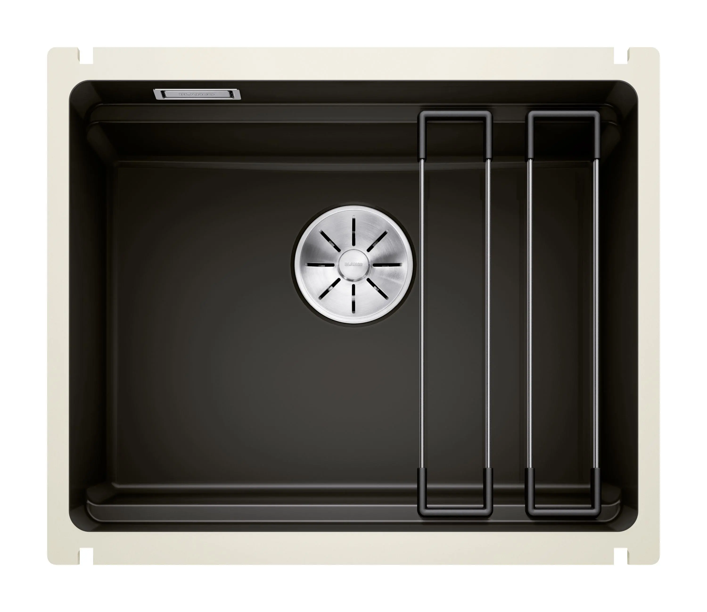 Zlewozmywak Blanco ETAGON 500-U 525155 Ceramiczny Czarny