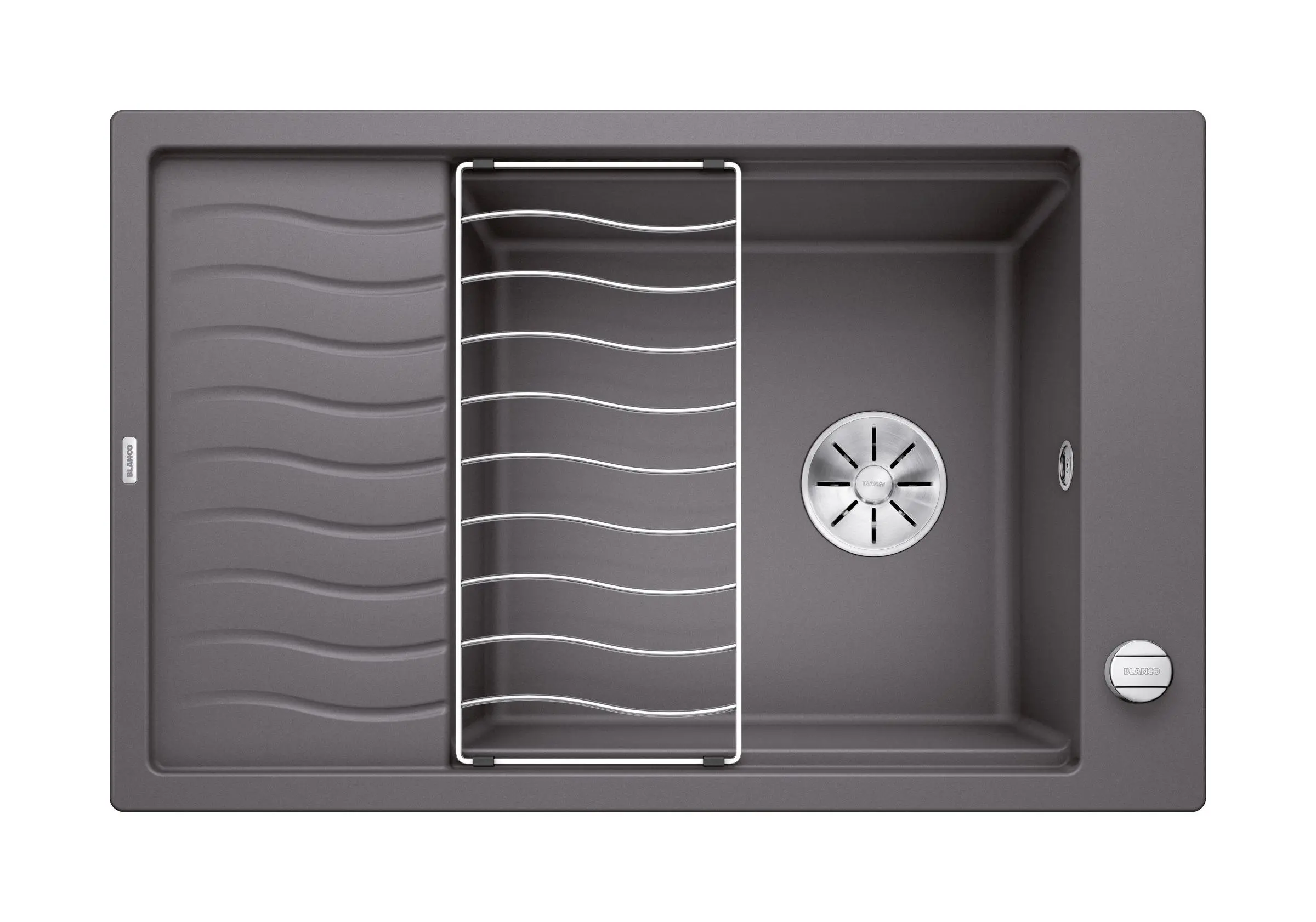 Zlewozmywak Blanco ELON XL 6 S 524835 Granitowy Szarość skały