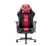 Fotel Diablo Chairs X-Player 2.0 Normal Size Gamingowy do 150kg Skóra ECO Tkanina Karmazynowo-antracytowy