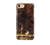 Richmond & Finch Brown Marble - Gold Details iPhone 7/8