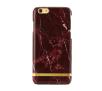 Richmond & Finch Red Marble - Gold Details iPhone 7/8