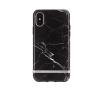 Etui Richmond & Finch Black Marble - Silver Details do iPhone Xs Max