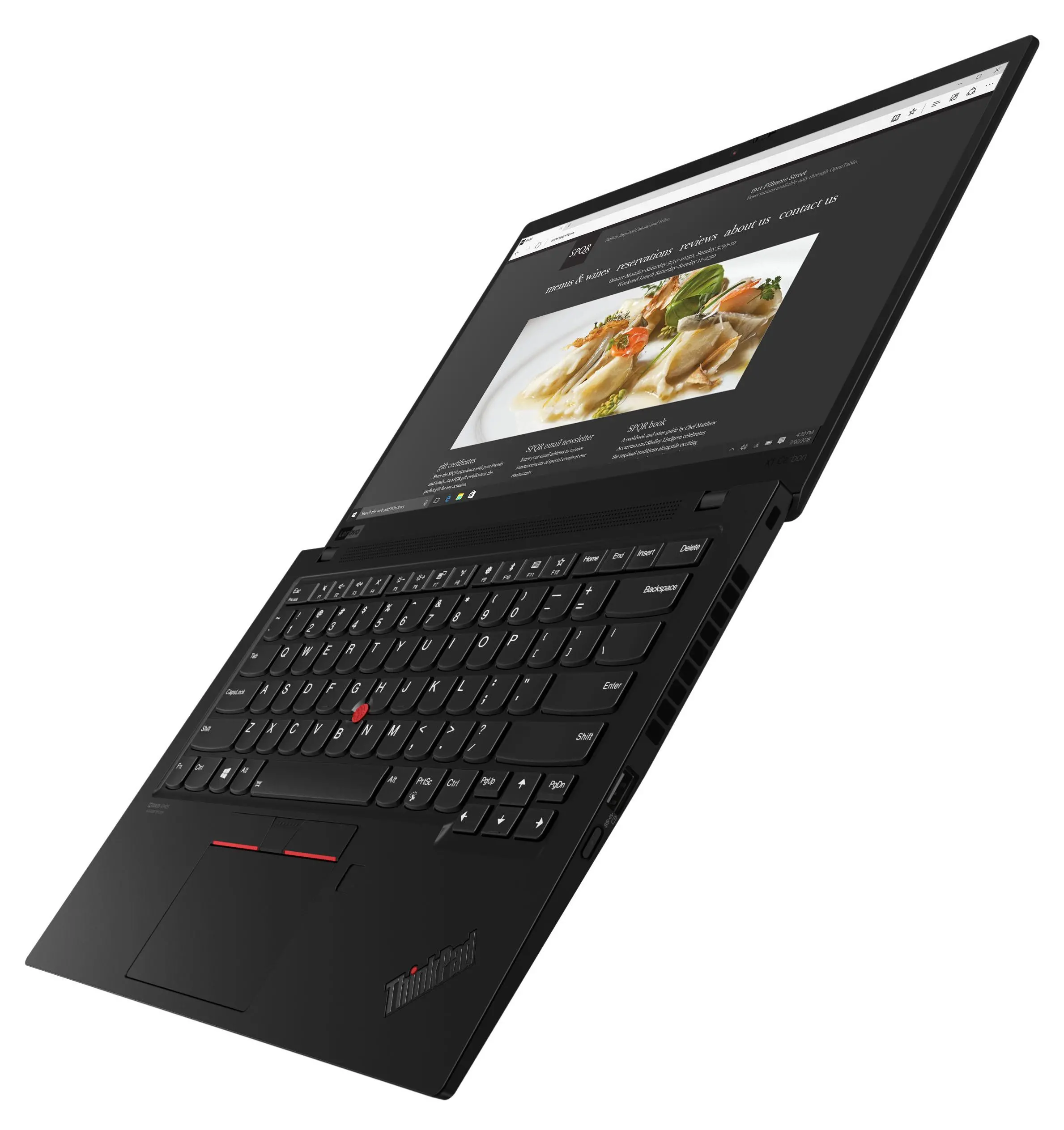 Laptop biznesowy Lenovo ThinkPad X1 Carbon 7 14" i7-8565U 16GB RAM 1TB Dysk SSD Win10 Pro Czarny