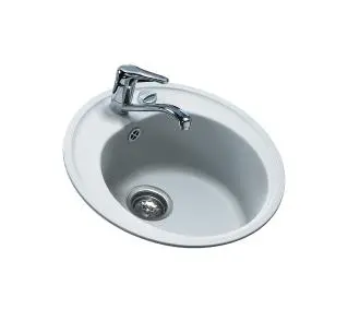 Кухонна мийка Teka CENTROVAL 45-TG Granitowy Biały