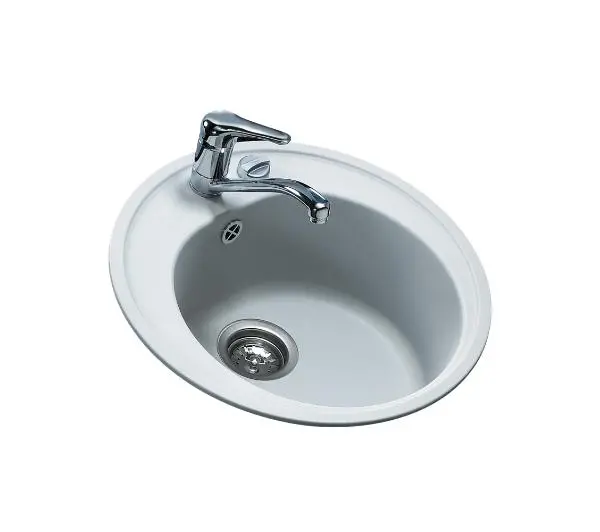 Кухонна мийка Teka CENTROVAL 45-TG Granitowy Biały