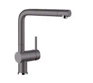 Blanco Linus 518814 Szarość skały Wygląd silgranitu