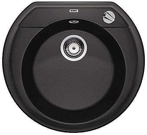 Zlewozmywak Blanco RONDOVAL 45 515669 - antracyt - granitowy - wpuszczany w blat