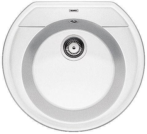 Zlewozmywak Blanco RONDOVAL 45 515671 Granitowy Biały