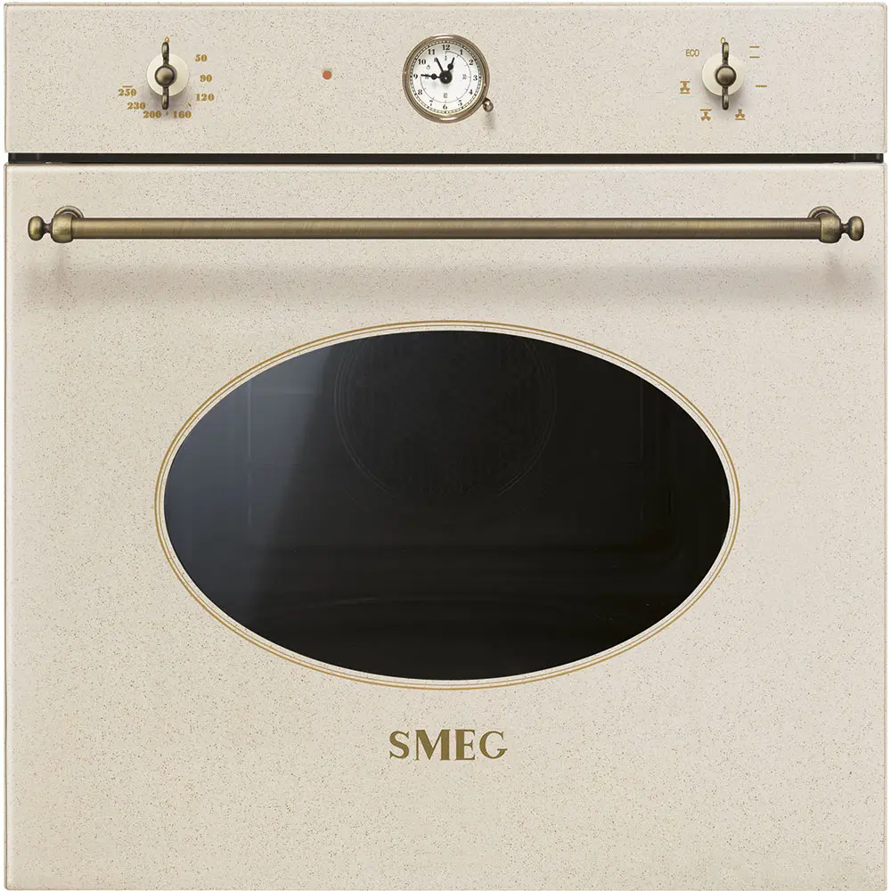 Piekarnik elektryczny Smeg Coloniale S-SF800AVO Termoobieg Beżowy