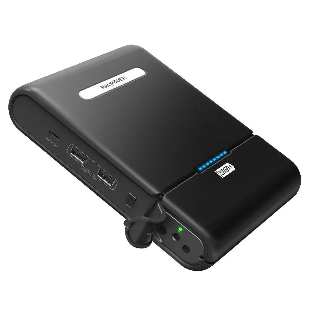 Powerbank RAVPower RP-PB055 27000mAh PD 60W Max z gniazdem AC 220/230V
