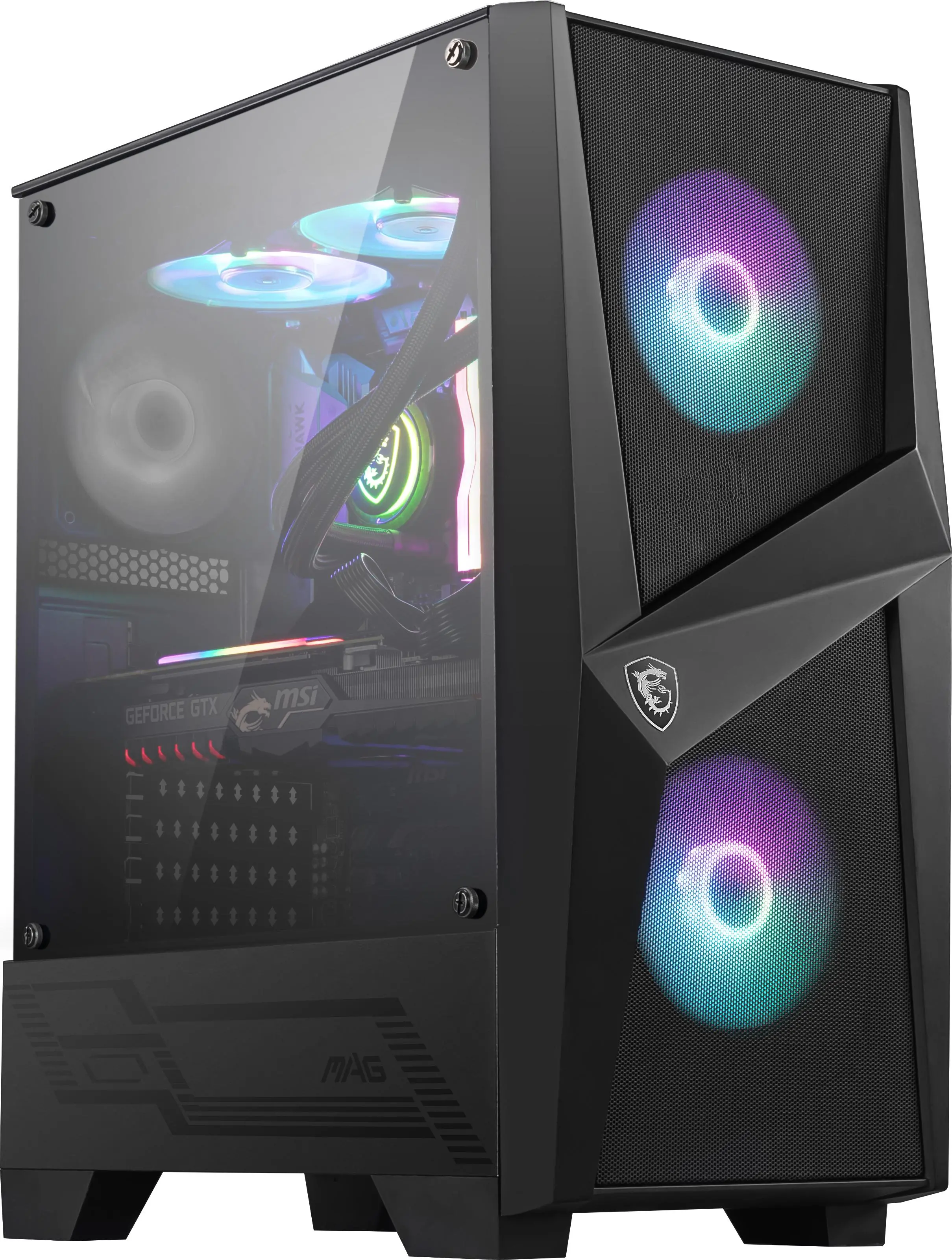 Obudowa MSI MAG Forge 100R RGB Czarny