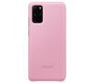 Etui Samsung Galaxy S20+ LED View Cover EF-NG985PP (różowy)
