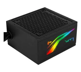 Zasilacz Aerocool LUX RGB 550W 80+ Bronze Czarny