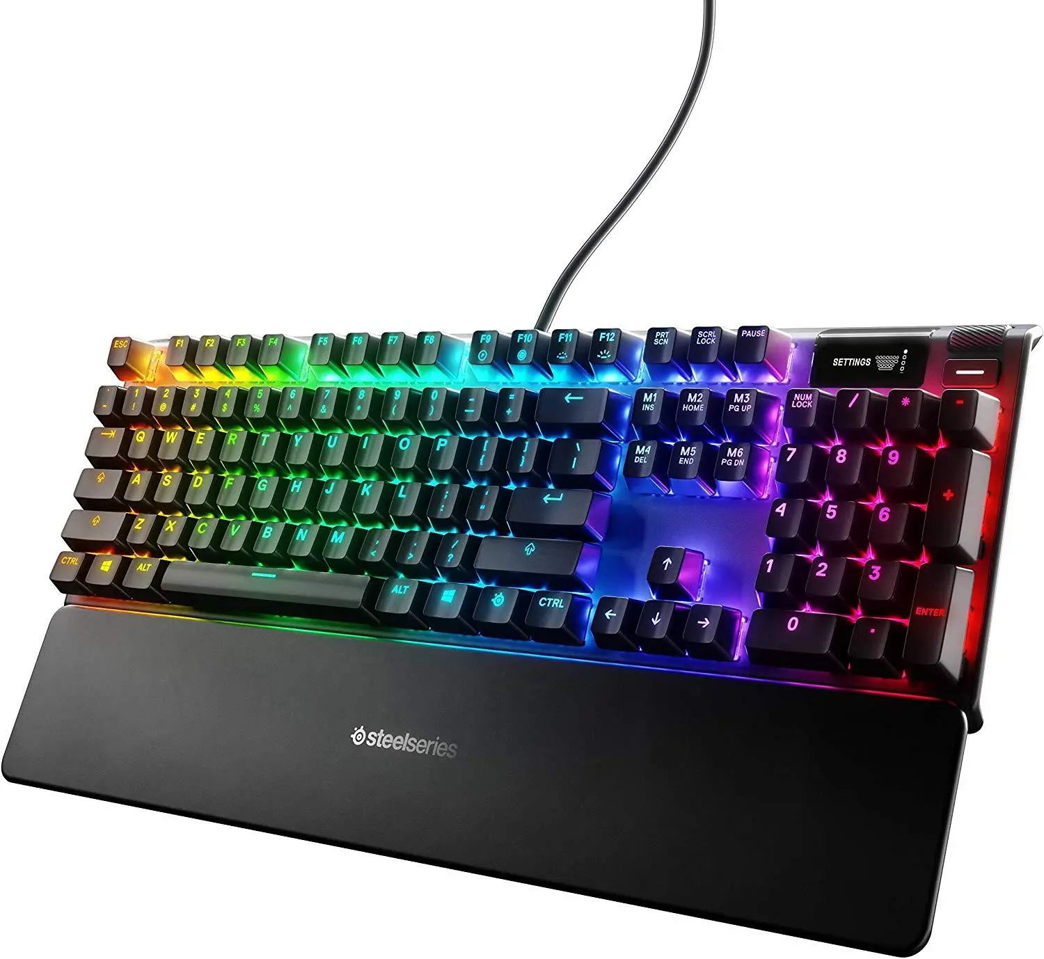 Klawiatura mechaniczna SteelSeries Apex 7 Brown Switch Czarny