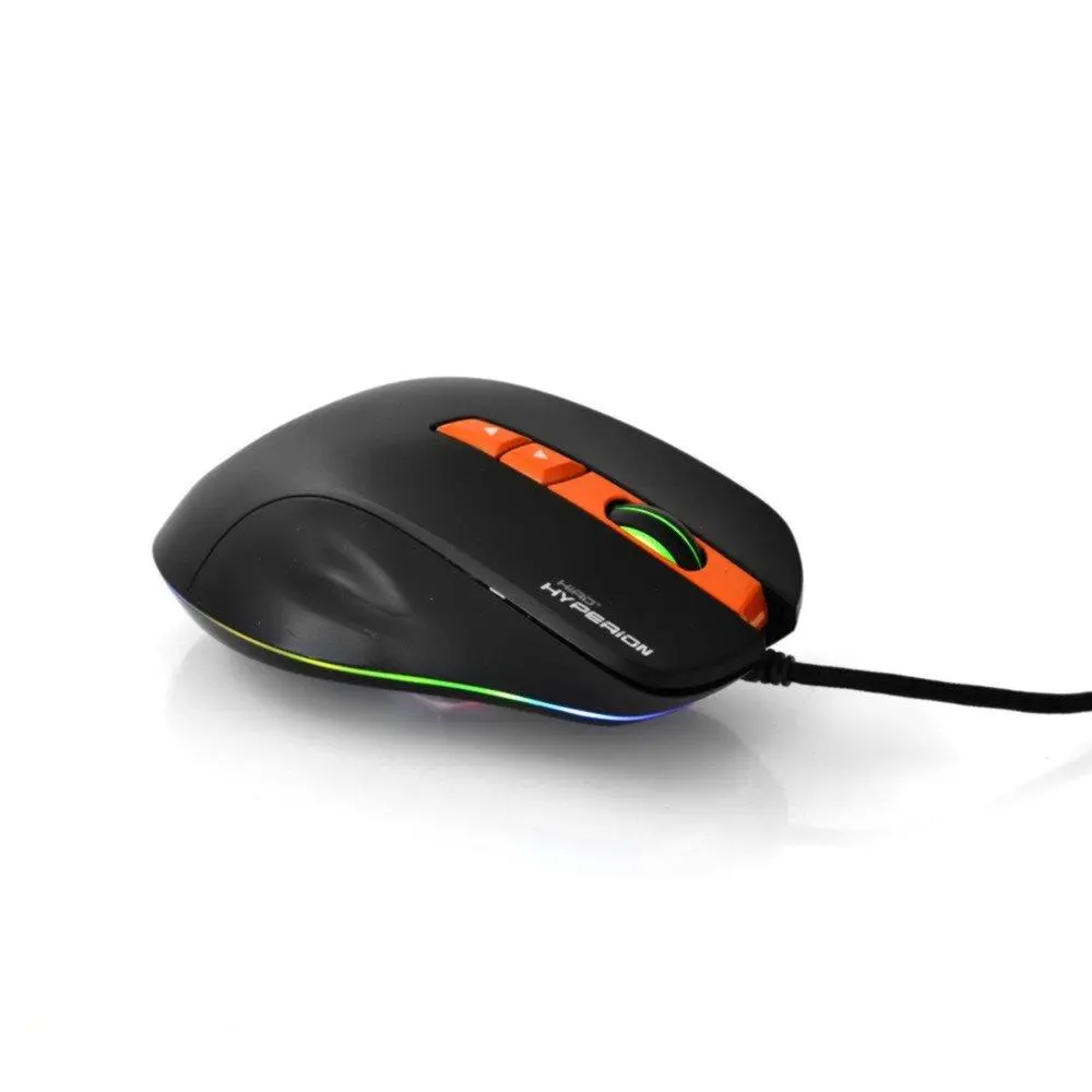 Myszka gamingowa HIRO Hyperion Czarno-pomarańczowy