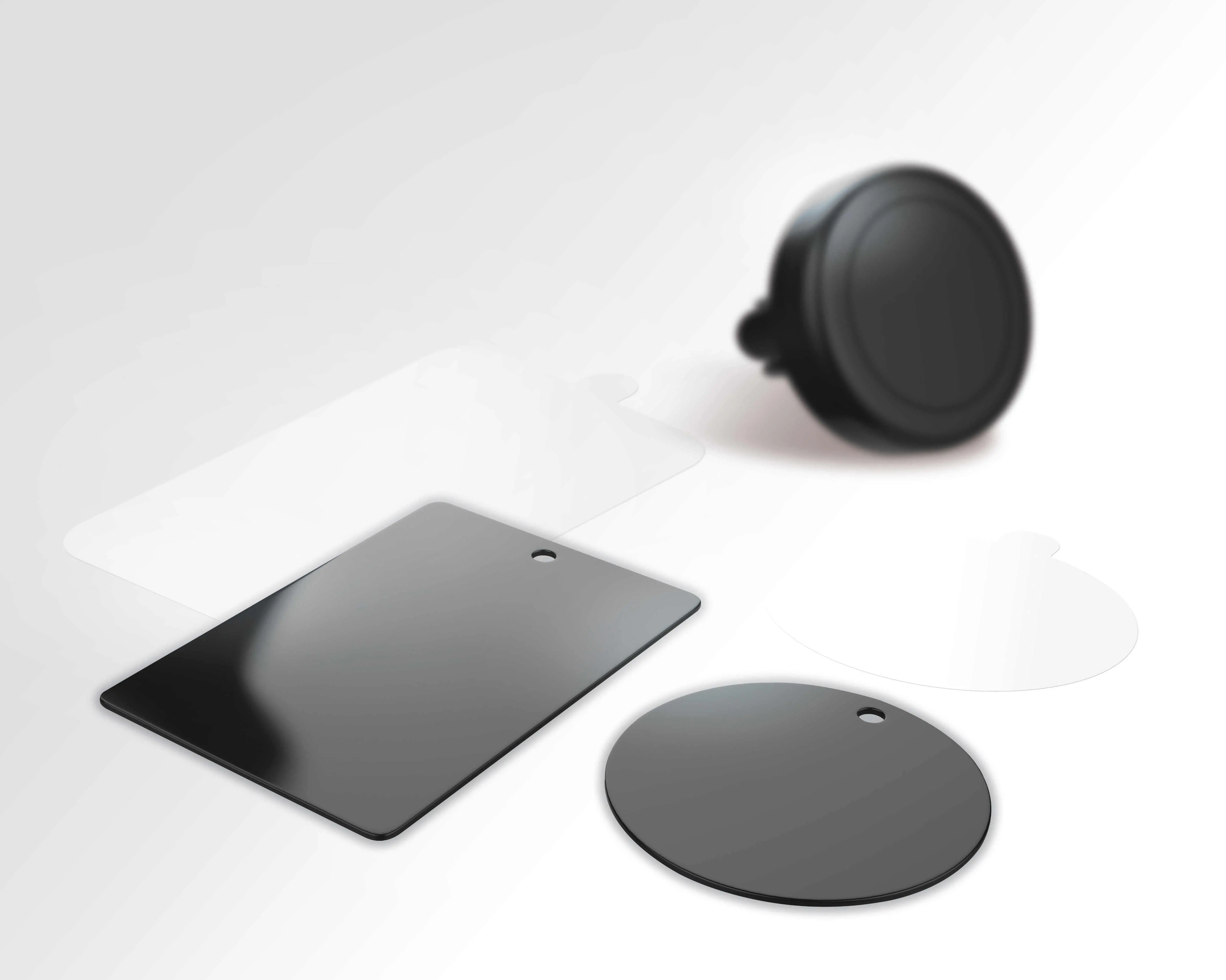 Blaszki do uchwytu magnetycznego Reinston EUB01 Czarny