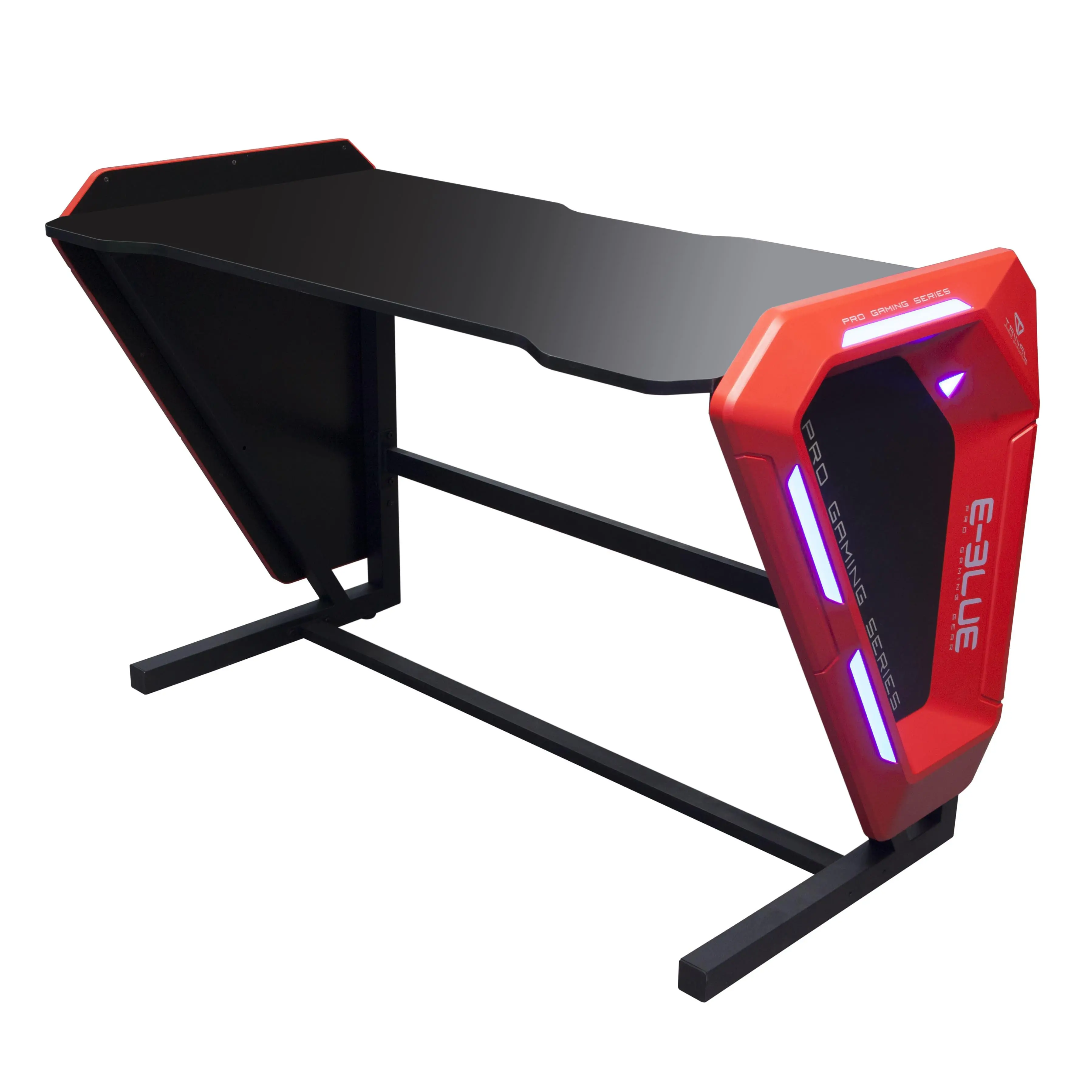 Biurko E-BLUE EGT002BK 125cm Czarny