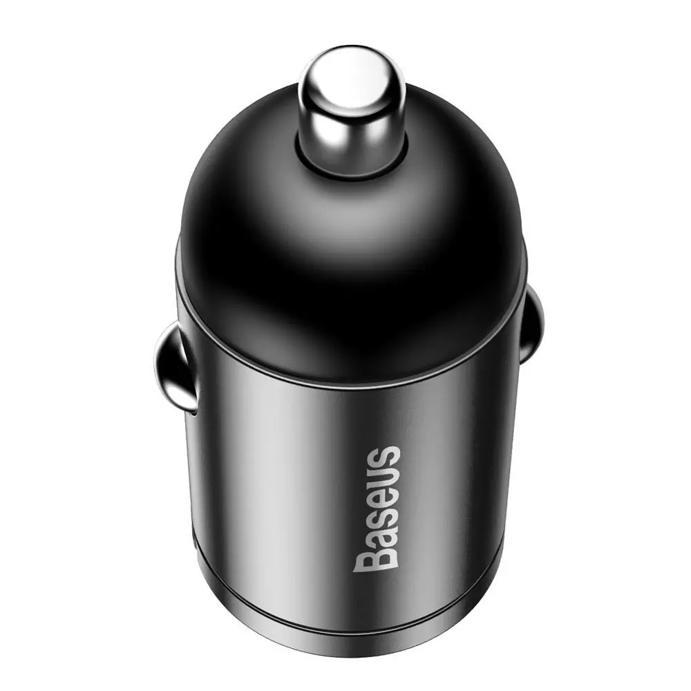 Ładowarka samochodowa Baseus VCHX-A0G Tiny Star Mini QC 3,0 1USB 30W Szary