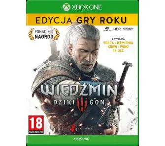 Wiedźmin 3: Dziki Gon Edycja Gry Roku Gra na Xbox One (Kompatybilna z Xbox Series X)