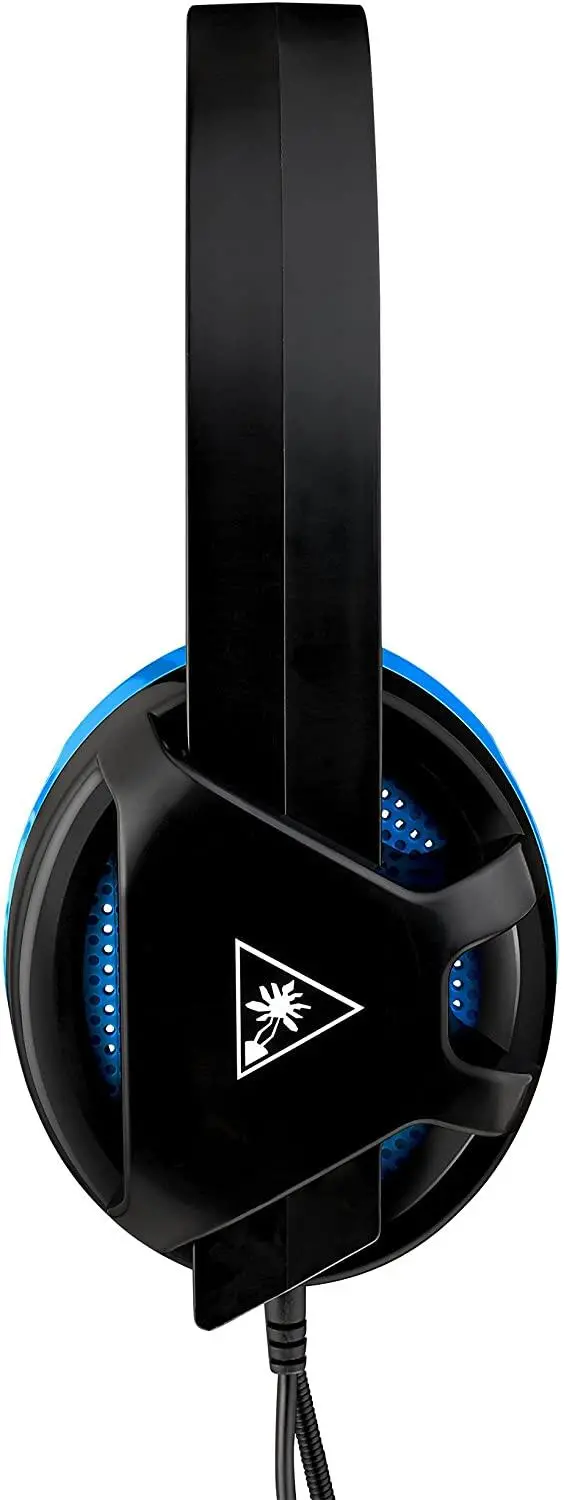 Słuchawki przewodowe z mikrofonem Turtle Beach Recon Chat PS4 Nauszne Czarno-niebieski