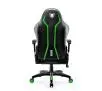 Fotel Diablo Chairs X-One 2.0 Normal Size Gamingowy do 136kg Skóra ECO Tkanina Czarno-zielony