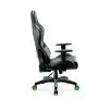 Fotel Diablo Chairs X-One 2.0 Normal Size Gamingowy do 136kg Skóra ECO Tkanina Czarno-zielony