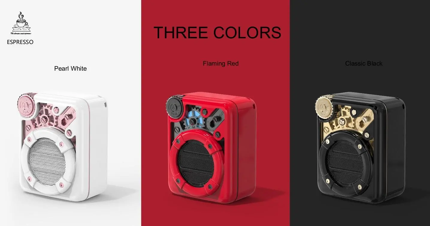 Głośnik Bluetooth Divoom Espresso 4W Radio FM Biały