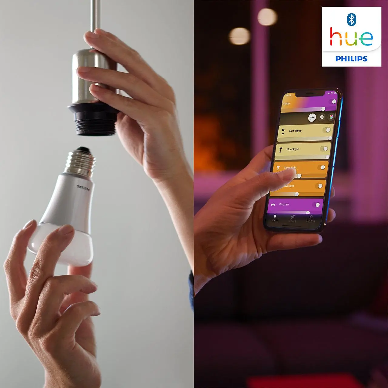 Żarówka LED Philips Hue White and Colour Ambiance GU10 1 szt.