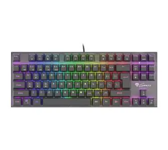 Klawiatura mechaniczna Genesis Thor 300 TKL RGB Outemu Red Czarny