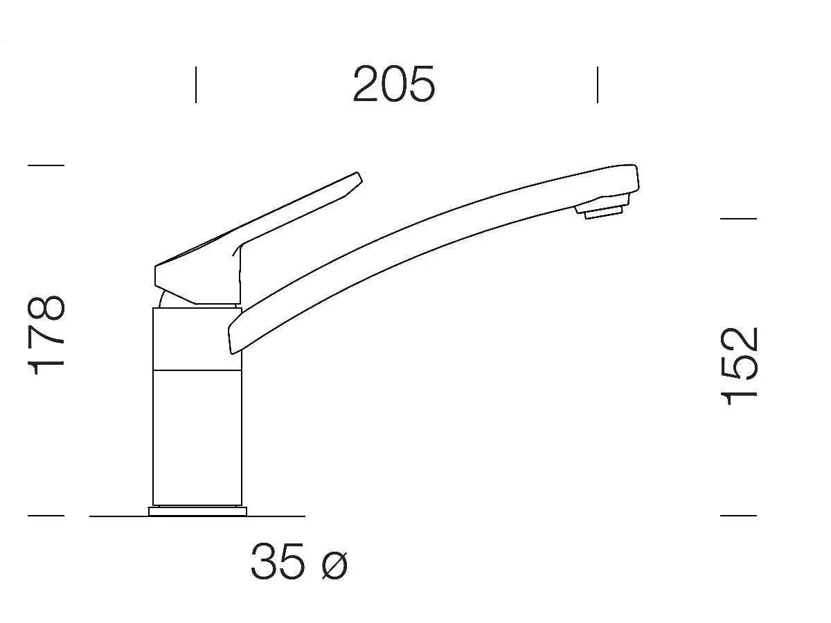 Bateria Schock B598000POL Biały Chrom