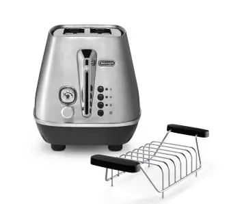 Toster DeLonghi Distinta CTI2103.M Ruszt do bułek Rozmrażanie 900W