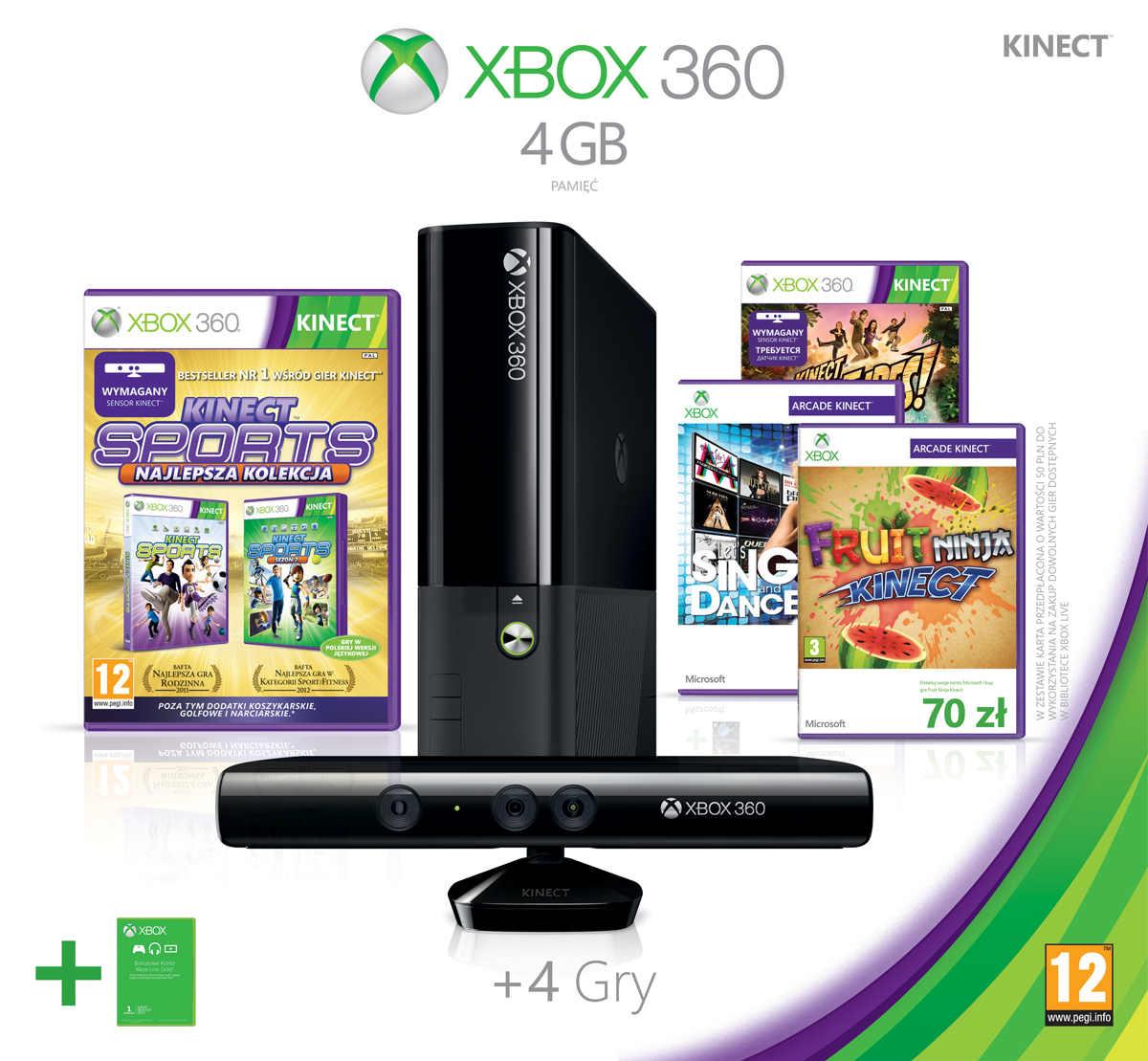 Xbox 360 shops kinect