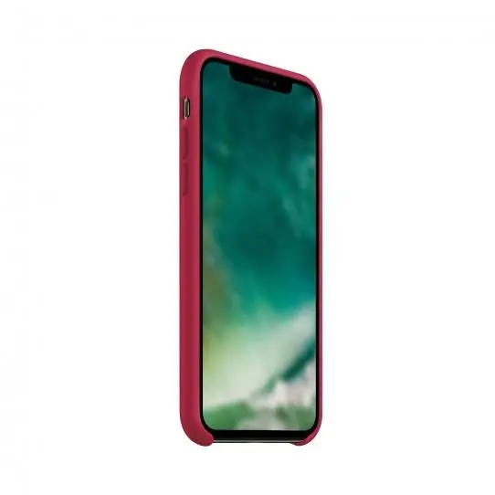 Etui Xqisit Silicone do iPhone X/Xs Czerwony