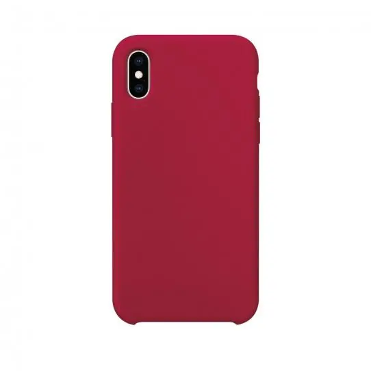 Etui Xqisit Silicone do iPhone X/Xs Czerwony