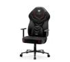 Fotel Diablo Chairs X-Gamer 2.0 Normal Size Gamingowy do 150kg Skóra ECO Tkanina Dark obsidian