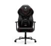 Fotel Diablo Chairs X-Gamer 2.0 Normal Size Gamingowy do 150kg Skóra ECO Tkanina Dark obsidian