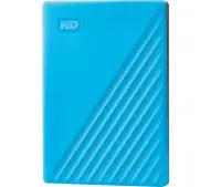 WD My Passport 4TB HDD USB 3.2  Niebieski