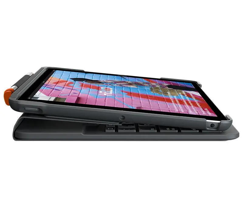 Etui na tablet Logitech Slim Folio iPad (7.gen.) Grafitowy